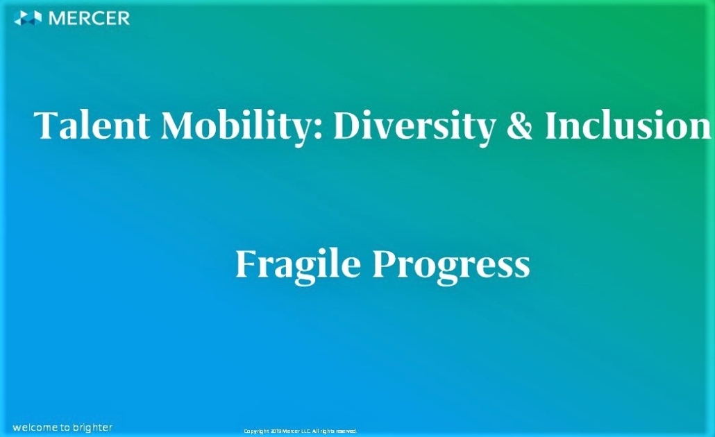 Fragile Process FRAGILE PROCESS; Talent mobility diversity.Mercer, Olivier Meier ...